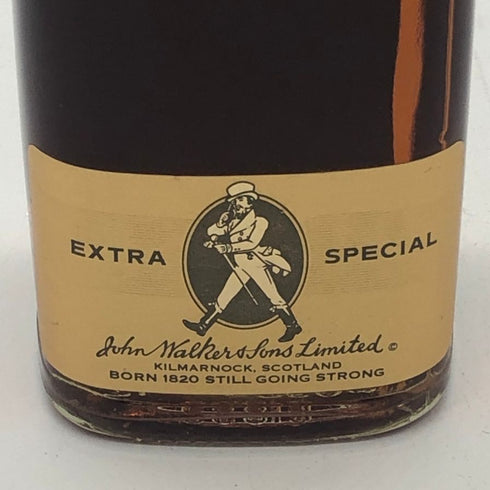 ジョニー ウォーカー ブラックラベル エクストラ スペシャル 特級 黒金キャップ 750ml 43% Johnnie Walker Black Label Extra Special スコッチウイスキー【U0】