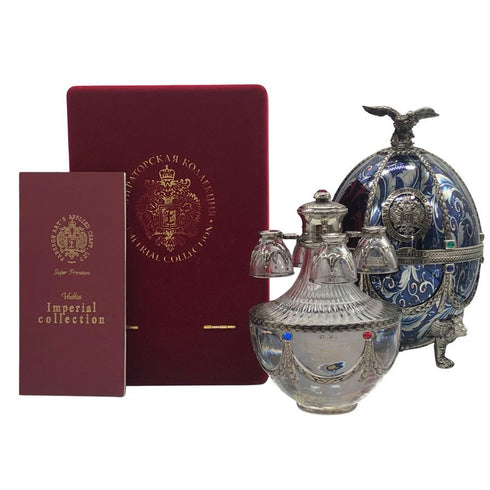 ラドガ インペリアルコレクション シルバー ウィズ ブルー フラワーズ 700ml 40% LADOGA Imperial Collection ウォッカ【Y0】