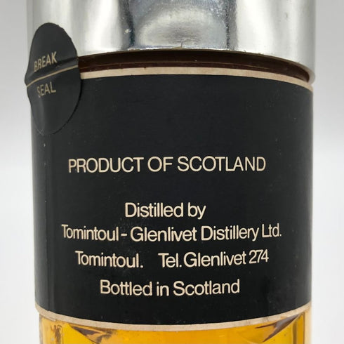 トミントール グレンリベット ウィスキー特級 43% 750ml TOMINTOUL GLENLIVET スコッチウイスキー【L】
