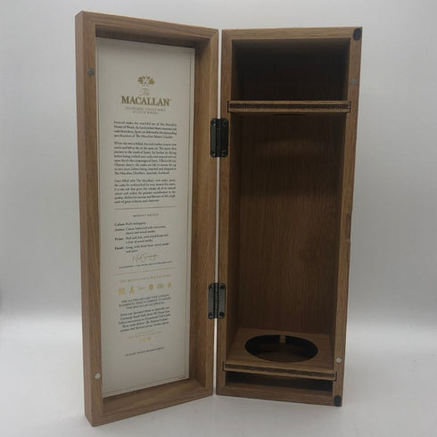 ザ マッカラン 25年 シェリーオークカスク 2019 700ml 43% THE MACALLAN 空き瓶【I3】