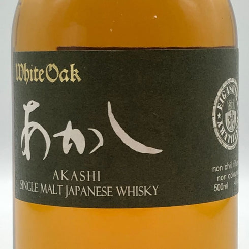 東京都限定◆あかし ホワイトオーク 500ml 40% AKASHI White Oak Special Blend 【E3】