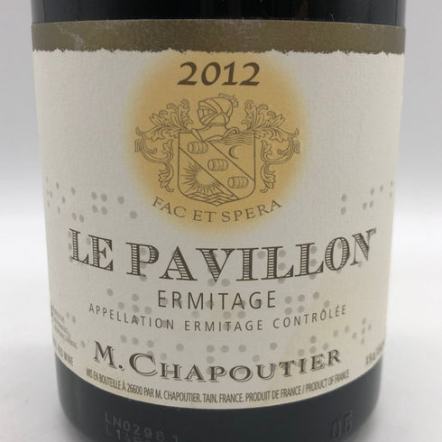 ミシェル シャプティエ エルミタージュ ルージュ ル パヴィヨン 2012 750ml 14% Michel Chapoutier ERMITAGE ROUGE LE PAVILLON フランスワイン【J0】