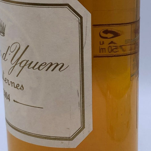 シャトー ディケム ソーテルヌ 2004 750ml 14% Chateau d’yquem 白ワイン【C2】