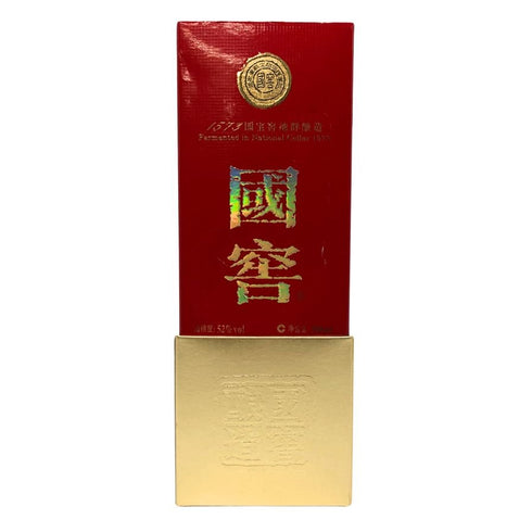 國窖 グオジャオ 濾州老窖國窖 沈香型白酒 1573 500ml 52% 2018年9月20日 GUOJIAO 中国酒1523g【I】