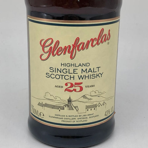 グレンファークラス 25年 700ml 43% Glenfarclas スコッチウイスキー【T】