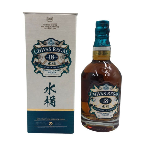 シーバスリーガル 18年 ミズナラ 700ml 43% CHIVAS REGAL MIZUNARA スコッチウイスキー【B2】
