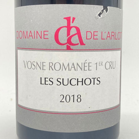 ドメーヌ ド ラルロ ヴォーヌ ロマネ プルミエクリュ レ スショ 2018 750ml 13.5% Domaine de l'Arlot Vosne Romanee Premier Cru Les Suchots 【J1】