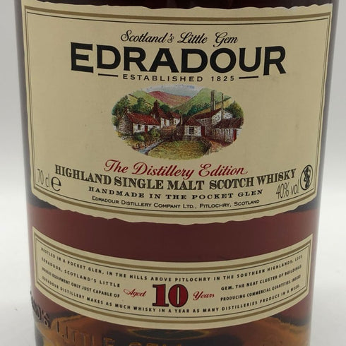 エドラダワー 10年 ディスティラリーズ エデイション 700ml 40% EDRADOUR スコッチウイスキー【G1】