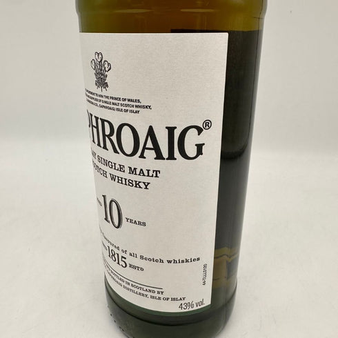 ラフロイグ 10年 シングルモルト スコッチウイスキー 750ml 43% LAPRHROAIG スコッチウイスキー【K4】