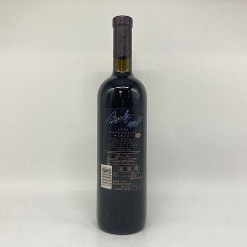 メルロー ナパヴァレー マリリンモンロー 1996 750ml 14% Merlot NAPA VALLEY カリフォルニアワイン【W1】