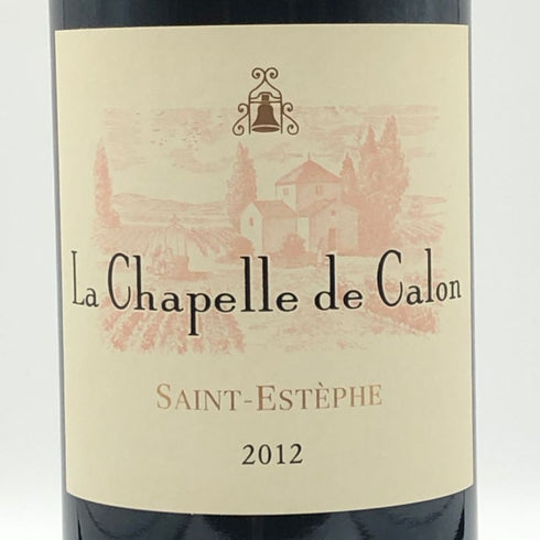 ラ シャペル ド カロン 2012 750ml 13.5% La Chapelle de Calon ボルドーワイン【E3】