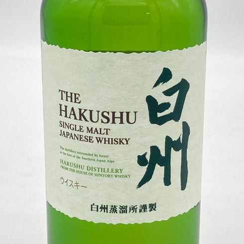 東京都限定◆サントリー 白州 NV シングルモルト 180ml 43% SUNTORY HAKUSHU 【R4】