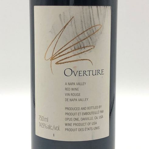 オーバーチュア 750ml 14% OVERTURE カリフォルニアワイン【A3】