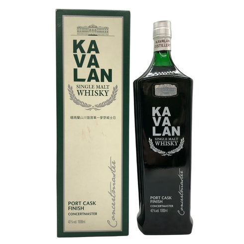 カヴァラン カバラン シングルモルト ポートカスクフィニッシュ コンサートマスター 1000ml 40% KAVALAN SINGLE MALT PORT CASK FINISH CONCERTMASTER ウイスキー【U1】