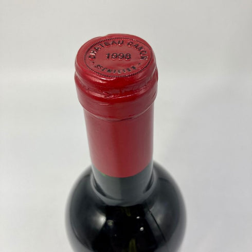 シャトー カノン プルミエクリュ グランクリュ クラッセ 1998 750ml Chateau Canon 1er Grand Cru Classe ボルドーワイン【F】