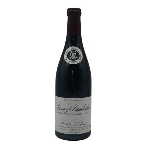 ルイ ラトゥール ジュヴレ シャンベルタン 2006 750ml 13.5% Louis Latour ブルゴーニュワイン【Q0】