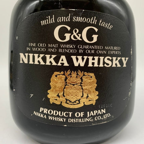 東京都限定◆ニッカ ウイスキー ゴールド&ゴールド 特級 甲冑カバー付 760ml 43% NIKKA WHISKY GOLD&GOLD 【M4】