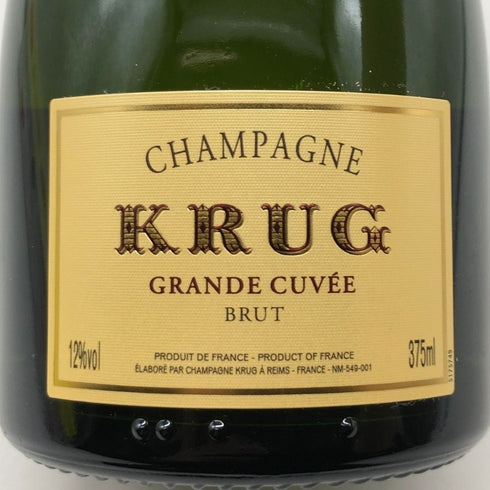 クリュッグ 白 375ml 12% KRUG シャンパン【H4】