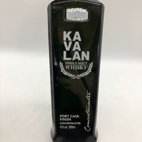 カヴァラン カバラン シングルモルト ポートカスクフィニッシュ コンサートマスター 1000ml 40% KAVALAN SINGLE MALT PORT CASK FINISH CONCERTMASTER ウイスキー【U1】