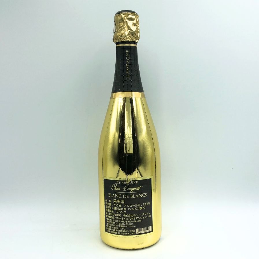 オヘーダジャン ゴールド 750ml 12.5% Oree Dargent Gold シャンパン