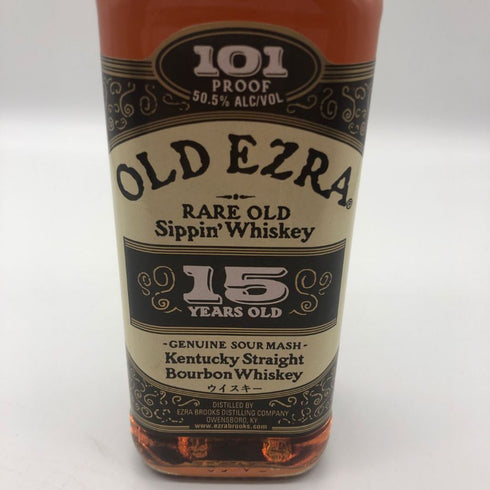 オールドエズラ レアオールド 15年 OLD EZRA RARE OLD 750ml 50.5% バーボン【C4】