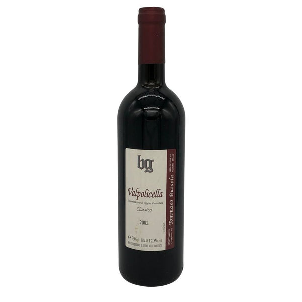 トッマーゾ ブッソーラ ヴァルポリッチェッラ クラッシコ 2002 12.5% 750ml Tommaso Bussola Valpolicella Classico イタリアワイン【L2】