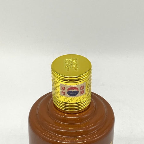 貴州茅台酒 マオタイ酒 五星麦ラベル 茶陶器ボトル 2024 500ml 53% MOUTAI KWEICHOW 中国酒928g【M4】