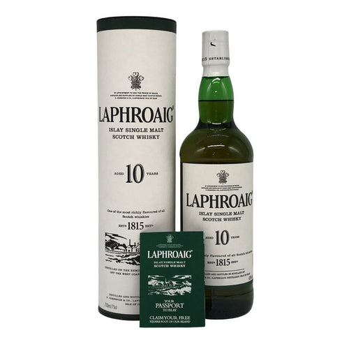 ラフロイグ 10年 シングルモルト スコッチウイスキー 750ml 43% LAPRHROAIG スコッチウイスキー【Y1】