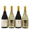 【焼酎4本セット】芋焼酎 紫陽音 720ml 26%&麦焼酎 真政 720ml 25% 【7-0】