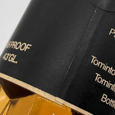 トミントール グレンリベット ウィスキー特級 43% 750ml TOMINTOUL GLENLIVET スコッチウイスキー【L】