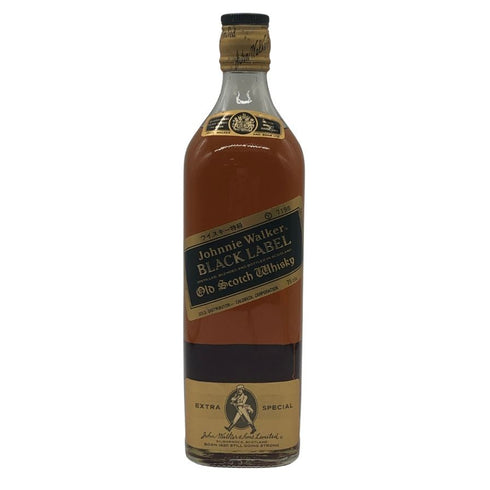 ジョニー ウォーカー ブラックラベル エクストラ スペシャル 特級 黒金キャップ 750ml 43% Johnnie Walker Black Label Extra Special スコッチウイスキー【U0】