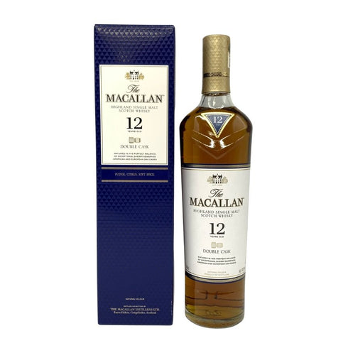 ザ マッカラン 12年 ダブルカスク 700ml 40% The MACALLAN 箱付 スコッチウイスキー【E】