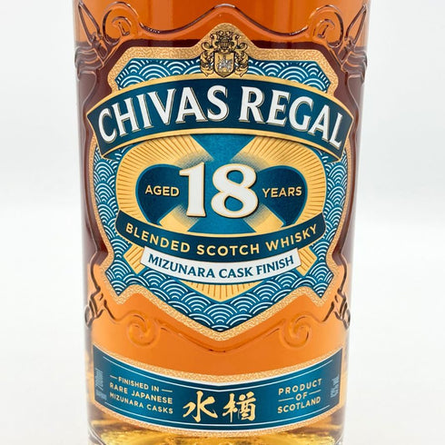 シーバスリーガル 18年 ミズナラ カスクフィニッシュ 700ml 40% CHIVAS REGAL MIZUNARA CASK FINISH スコッチウイスキー【V】