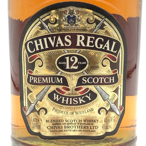 シーバスリーガル プレミアム スコッチウイスキー 12年 1000ml 43% CHIVAS REGAL スコッチウイスキー【S0】
