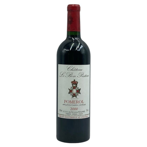 シャトー ル ボン パストゥール 2000 750ml 13.5% Chateau Le Bon Pasteur ボルドーワイン【x1】