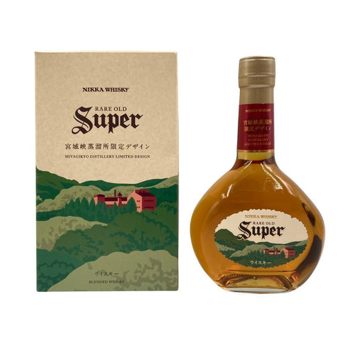 東京都限定◆ニッカ スーパーニッカ レアオールド 宮城峡蒸溜所限定デザイン 500ml 43% NIKKA 【S1】