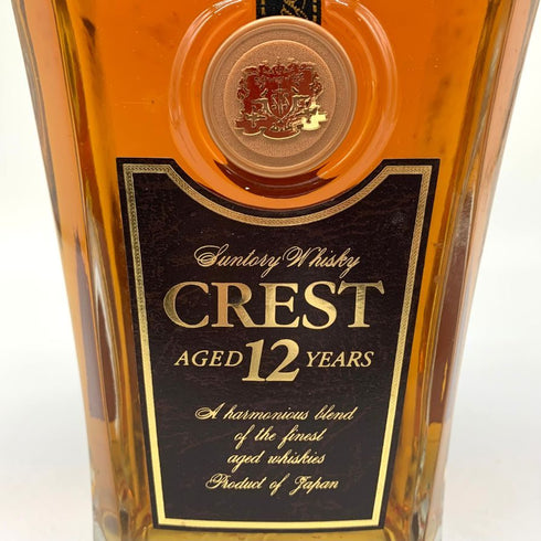 東京都限定◆サントリー クレスト 12年 向獅子マーク 700ml 43% SUNTORY 【I】