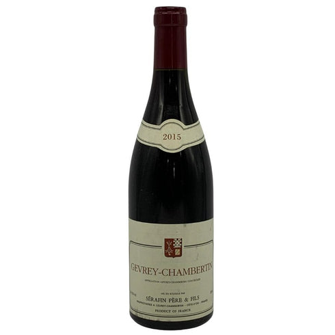 セラファン ペール エ フィス ジュヴレ シャンベルタン 2015 750ml 13% Serafin Pere et Fils Gevrey Chambertin ブルゴーニュワイン【S0】