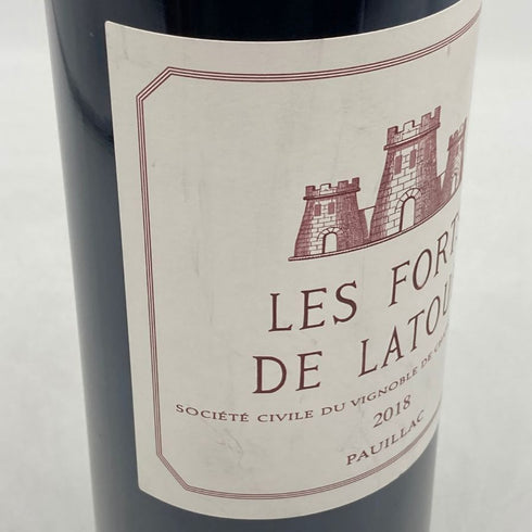 レ フォールド ラトゥール 2018 750ml 14% Les Forts de Latour ボルドーワイン【Y0】