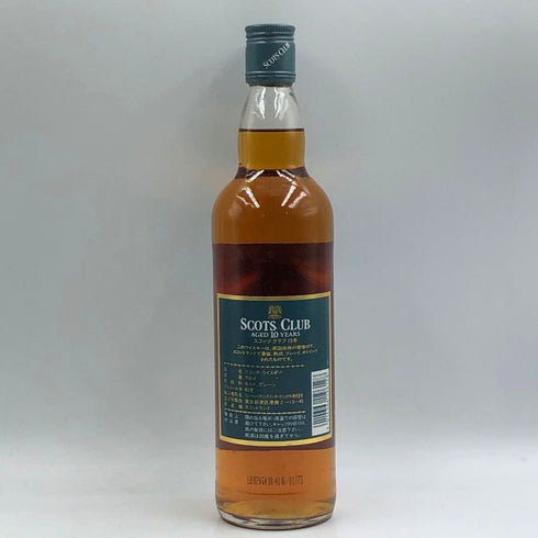 スコッツクラブ 10年 デラックス ブレンデッド 750ml 43% SCOTS CLUB スコッチウイスキー【N1】