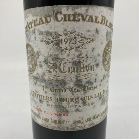 シャトー シュヴァル ブラン サンテミリオン プルミエ グラン クリュ クラッセ 1973 750ml 12% CHATEAU CHEVAL BLANC 1er Grand Cru Classe ボルドーワイン【O4】