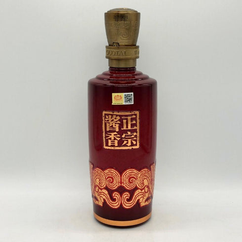 貴州茅台鎮 國台 白酒 15年 500ml 53% 赤 陶器ボトル GUOTAI 中国酒1155g【Z0】