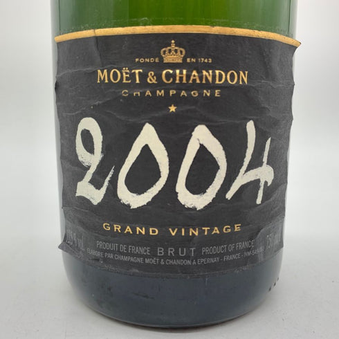 モエ エ シャンドン グラン ヴィンテージ 2004 750ml 12.5% MOET&CHANDON GRAND VINTAGE シャンパン【Q2】