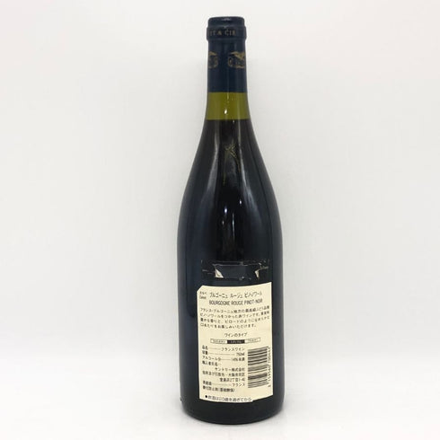 カルべ ブルゴーニュ ルージュ ピノ ノワール 1996 750ml 12.5% Calvet BOURGOGNE ROUGE PINOT-NOIR ブルゴーニュワイン【M2】