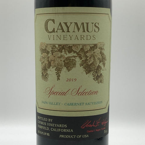 ケイマス ヴィンヤーズ スペシャル セレクション カベルネ ソーヴィニヨン 2019 750ml 15.9% CAYMUS VINEYARDS カリフォルニアワイン【D2】