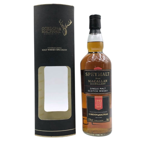 ゴードン&マクファイル スペイモルト フロム マッカラン 1993-2013 700ml 43% GORDON&MACPHAIL MACALLAN スコッチウイスキー【V1】