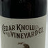 セダル クノール ヴィンヤード カベルネ ソーヴィニヨン 2017 750ml 14.5% Cedar Knoll Vineyard カリフォルニアワイン【Q4】