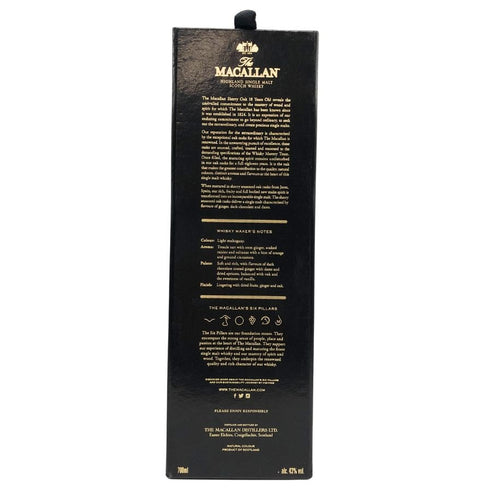 ザ マッカラン 18年 シェリーオーク 空き箱 化粧箱 カートン The MACALLAN【C3】