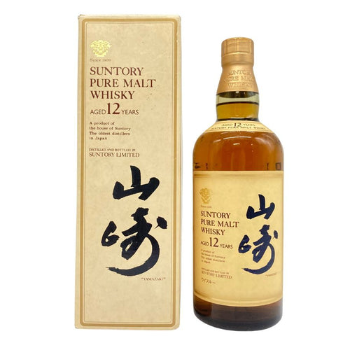東京都限定◆サントリー 山崎 12年 ピュアモルト 響マーク 750ml 43% SUNTORY PURE MALT YAMAZAKI 【E】