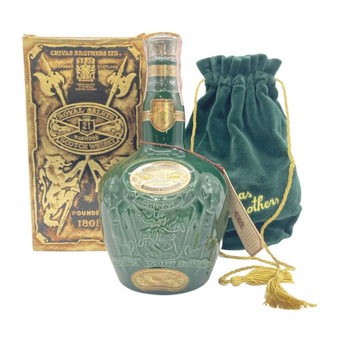 シーバスブラザーズ ロイヤル サルート 21年 緑陶器 700ml 40% Chivas Brothers Royal Salute スコッチウイスキー1305g【V4】